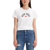 Womens The Perfect Cotton City Graphic T-Shirt