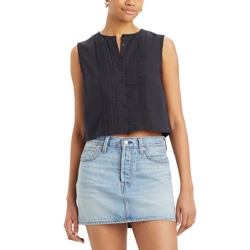 리바이스 Womens Lorelai Cotton Sleeveless Shirt