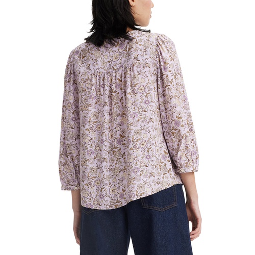 리바이스 Womens Halsey 3/4-Sleeve Blouse