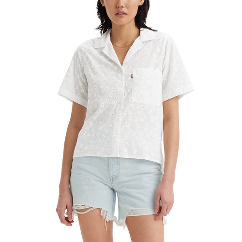 리바이스 Womens Joyce Resort Short-Sleeve Shirt