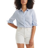 The Classic Cotton Box-Pleat-Back Long-Sleeve Shirt