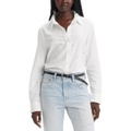 The Classic Cotton Box-Pleat-Back Long-Sleeve Shirt