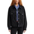 Womens 90s Cotton Trucker Jacket