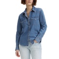 Womens The Ultimate Western Cotton Denim Shirt