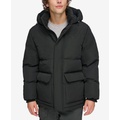 Mens Workwear Hooded Parka Jacket