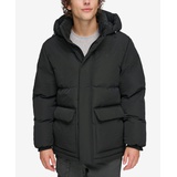 Mens Workwear Hooded Parka Jacket