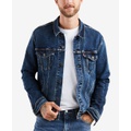 Mens Regular Fit Stretch Denim Trucker Jacket