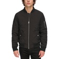 Mens Quilted Fashion Bomber Jacket