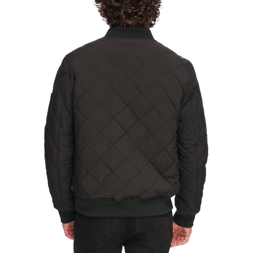 리바이스 Mens Quilted Fashion Bomber Jacket