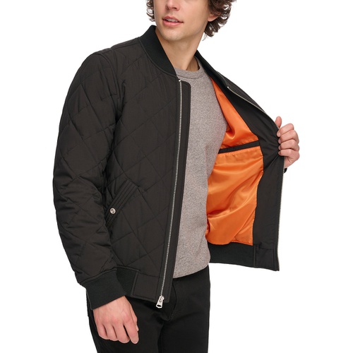 리바이스 Mens Quilted Fashion Bomber Jacket