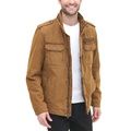 Mens Cotton Zip-Front Jacket