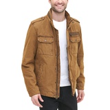 Mens Cotton Zip-Front Jacket