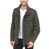 Mens Cotton Zip-Front Jacket