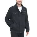 Mens Cotton Zip-Front Jacket