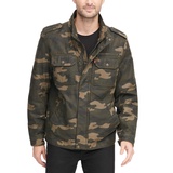 Mens Cotton Zip-Front Jacket