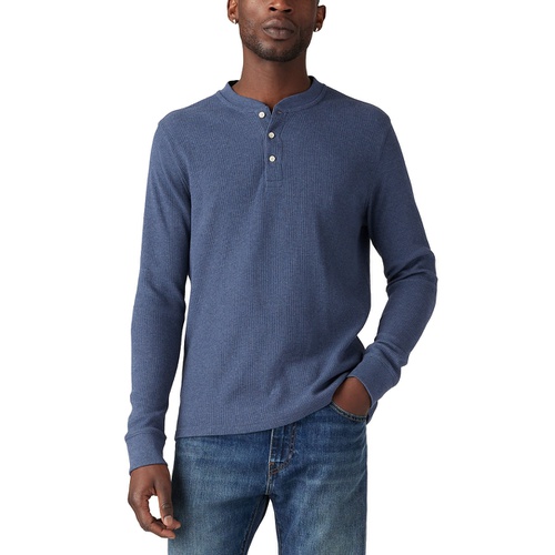 리바이스 Levis Mens Long-Sleeve Thermal Henley Shirt