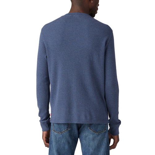 리바이스 Levis Mens Long-Sleeve Thermal Henley Shirt