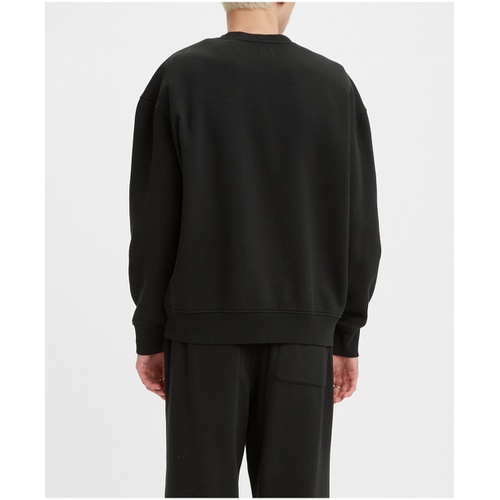 리바이스 Mens Seasonal Crewneck Relaxed Fit Sweatshirt