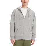 Mens Non-Graphic Zip-Up Standard Fit Hoodie