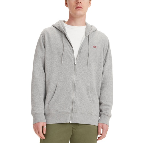 리바이스 Mens Non-Graphic Zip-Up Standard Fit Hoodie