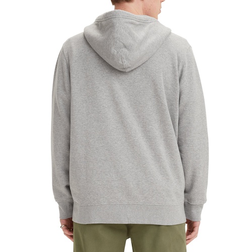 리바이스 Mens Non-Graphic Zip-Up Standard Fit Hoodie