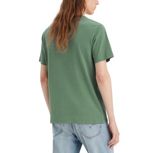 리바이스 Mens Classic Pocket Short Sleeve Crewneck T-shirt