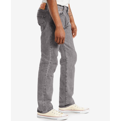 리바이스 Mens 501 Original Fit Button Fly Stretch Jeans