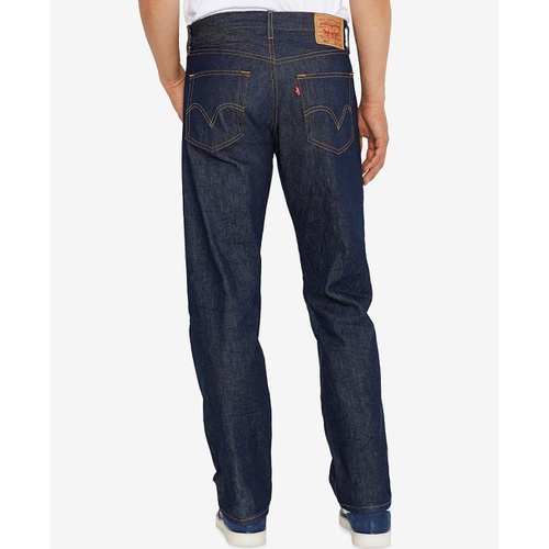 리바이스 Mens 501 Original Shrink-to-Fit Non-Stretch Jeans