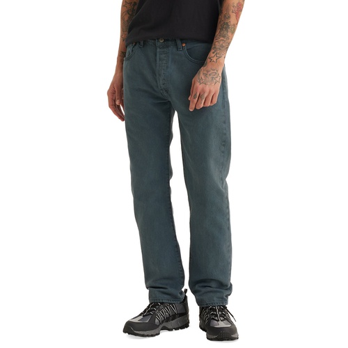 리바이스 Mens 501 Original Fit Button Fly Non-Stretch Jeans