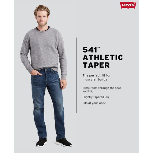 리바이스 Mens 541 Athletic Taper Fit Eco Ease Jeans