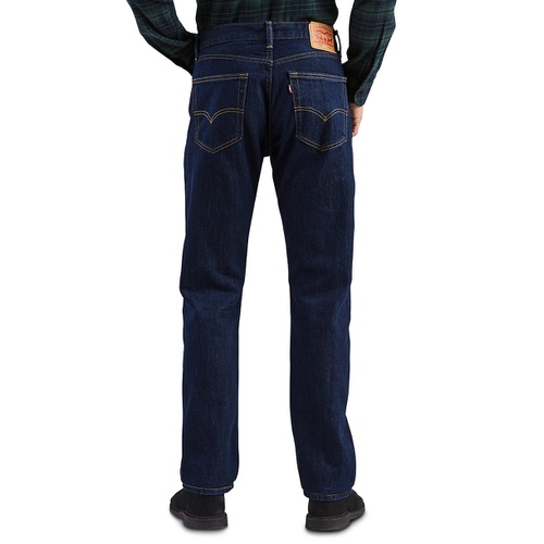 리바이스 Mens 505 Regular Fit Non-Stretch Jeans