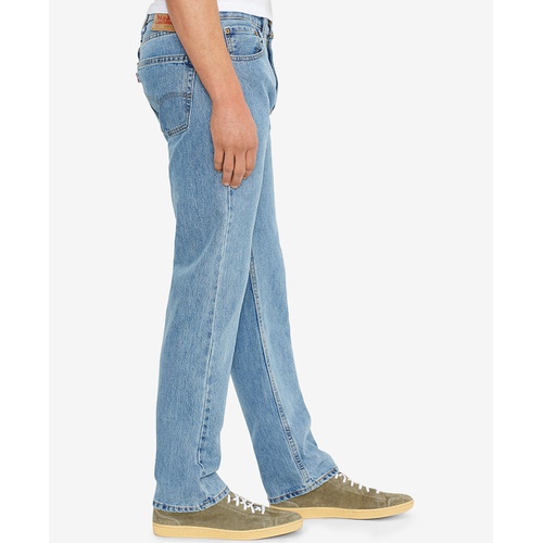 리바이스 Mens 505 Regular Fit Non-Stretch Jeans