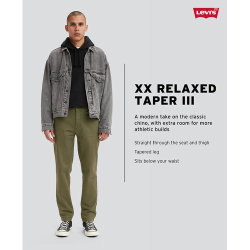 리바이스 Mens XX Chino Relaxed Taper Twill Pants