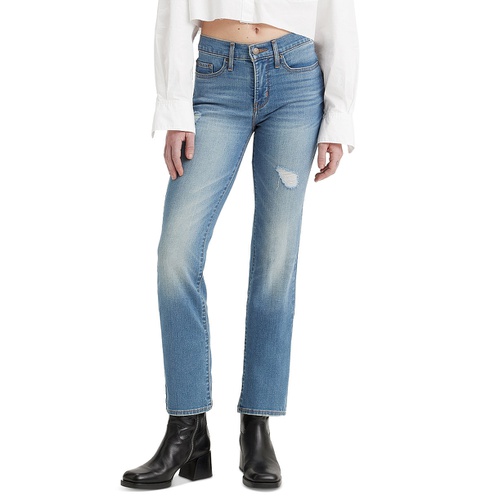 리바이스 314 Shaping Slimming Straight Leg Mid Rise Jeans