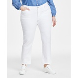 Trendy Plus Size Classic Straight Leg Jeans