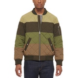 Mens Quilted Fashion Bomber Jacket