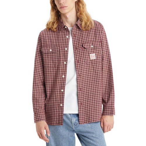 리바이스 Mens Classic Check Work Shirt