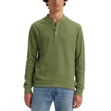 Levis Mens Long-Sleeve Thermal Henley Shirt