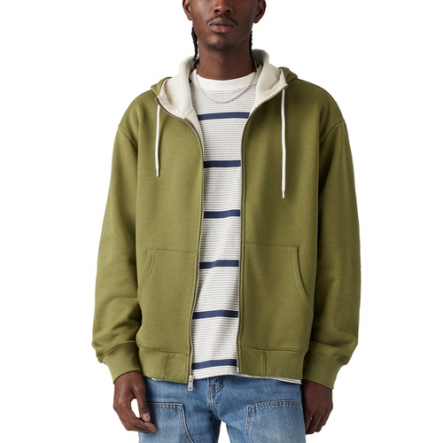 리바이스 Levi Mens Relaxed Fit Workwear Full-Zip Hoodie