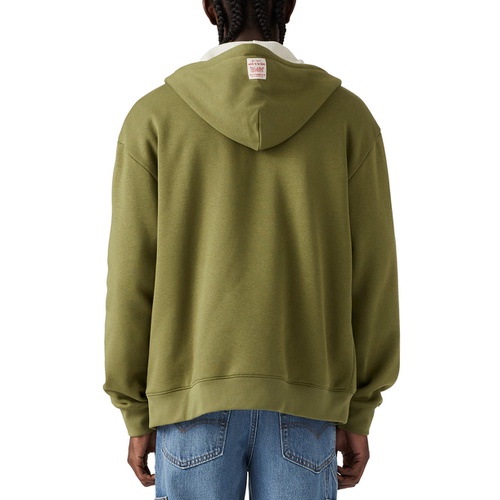 리바이스 Levi Mens Relaxed Fit Workwear Full-Zip Hoodie