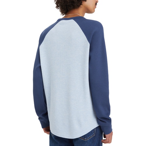 리바이스 Mens Thermal Long Raglan Sleeve T-Shirt