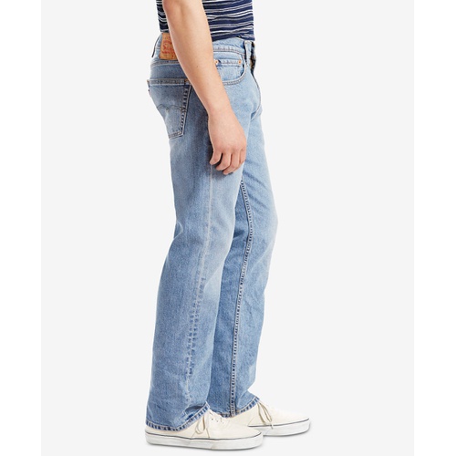 리바이스 Mens 505 Regular Fit Stretch Jeans