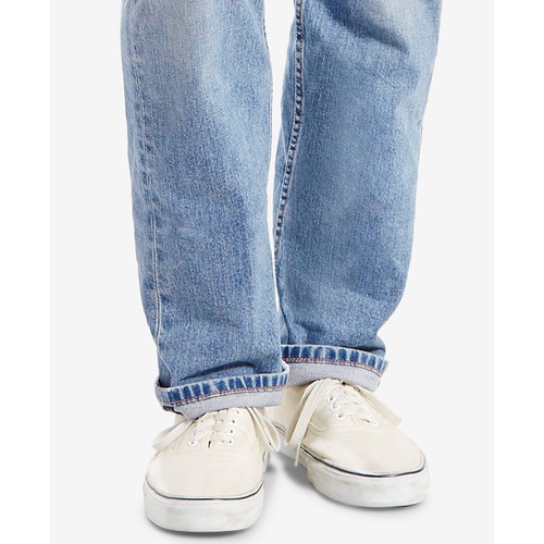 리바이스 Mens 505 Regular Fit Stretch Jeans