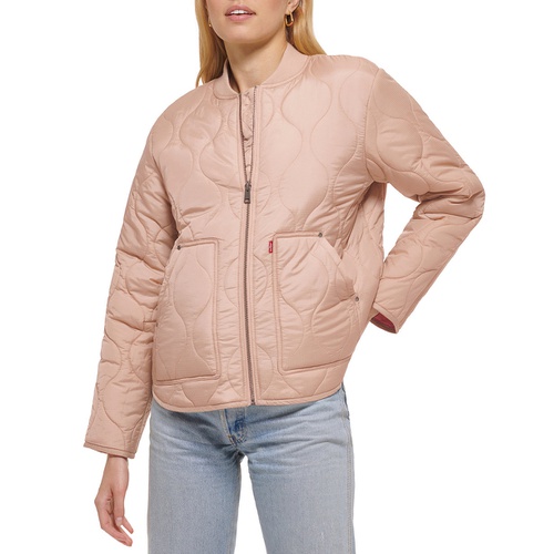 리바이스 Trendy Womens Onion Quilted Liner Jacket