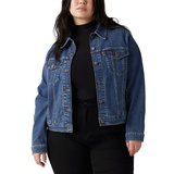 Plus Size Original Denim Trucker Jacket