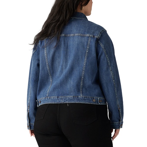 리바이스 Plus Size Original Denim Trucker Jacket