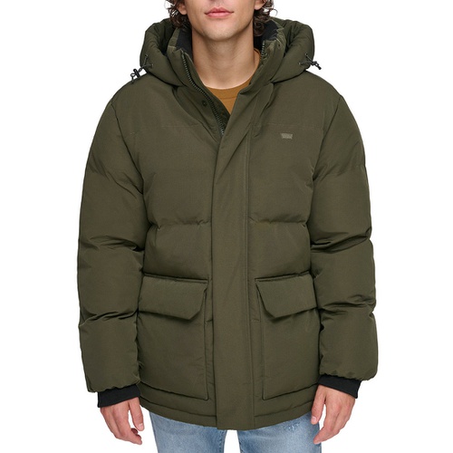 리바이스 Mens Workwear Hooded Parka Jacket