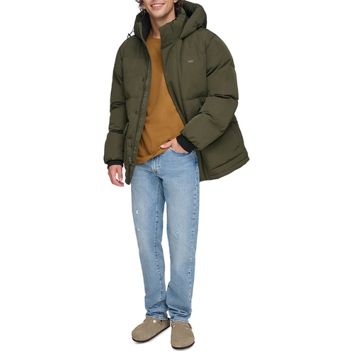 리바이스 Mens Workwear Hooded Parka Jacket