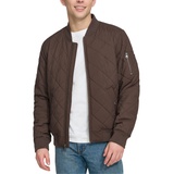 Mens Quilted Fashion Bomber Jacket