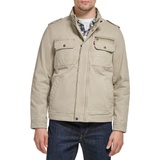 Mens Cotton Zip-Front Jacket